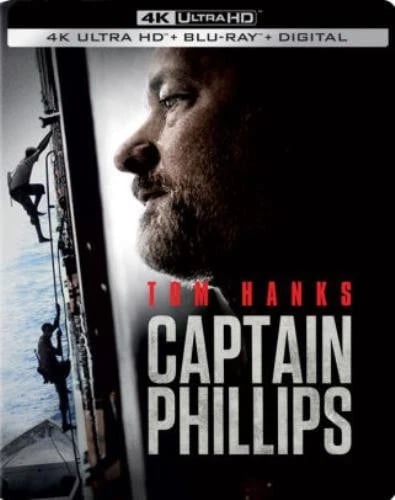 CAPTAIN PHILLIPS 4K UHD (Blu Ray) Region free Brand New