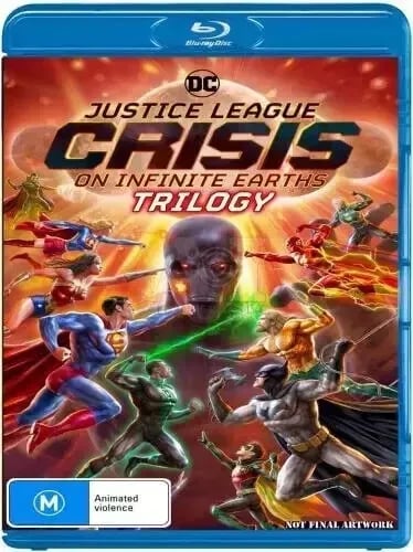JUSTICE LEAGUE: CRISIS INFINITE EARTHS (PART 1/PART 2/PART 3 (BLU RAY) Region B Brand New