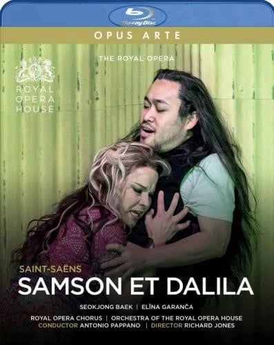 SAINTSAENS/BAEK/GOLINSKI: SAMSON ET DALILA Region A Blu Ray,US Import Brand New