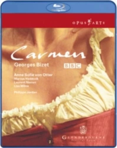 BIZET/VON OTTER/HADDOCK/NAOURI/JORDAN: CARMEN Region A Blu Ray,US Import Brand New
