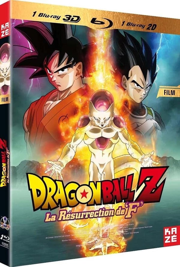 Dragon Ball Z : La RÃ©surrection de Â« F Â» Le Film Br 3D & 2D (Bluray) Brand New