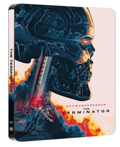 The Terminator Limited Edition Steelbook 4K UHD Blu Ray Region free Brand New