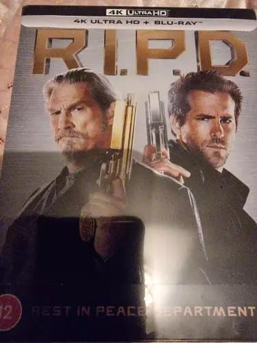 R.I.P.D Limited Edition Steelbook 4K UHD Blu Ray Region free Brand New