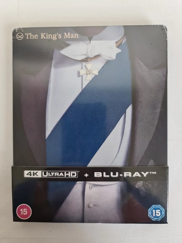 THE KING'S MAN ( 2021 ) 4K UHD BLURAY STEELBOOK Brand New