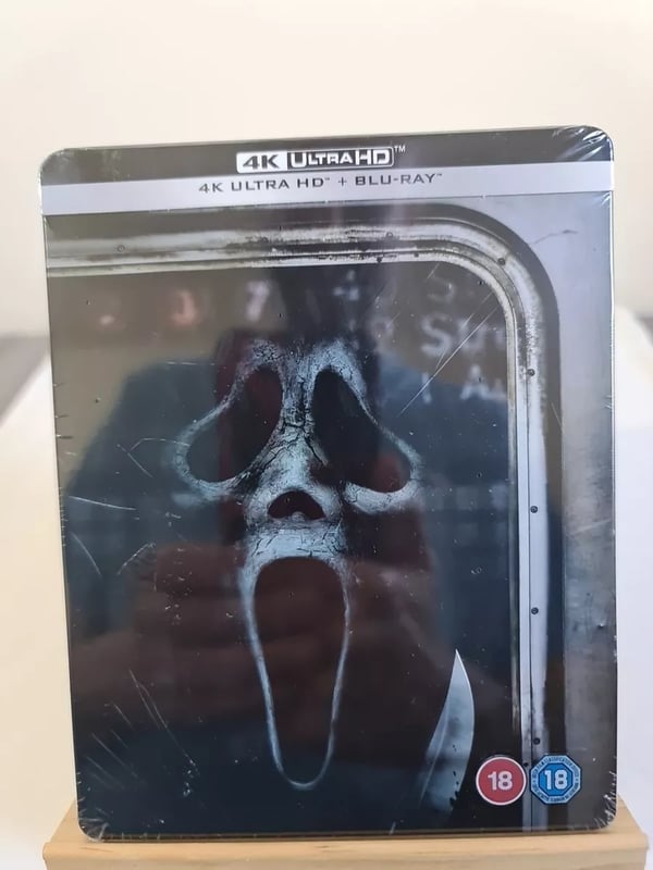 SCREAM VI ( 2023 ) 4K UHD BLURAY STEELBOOK, , Brand New