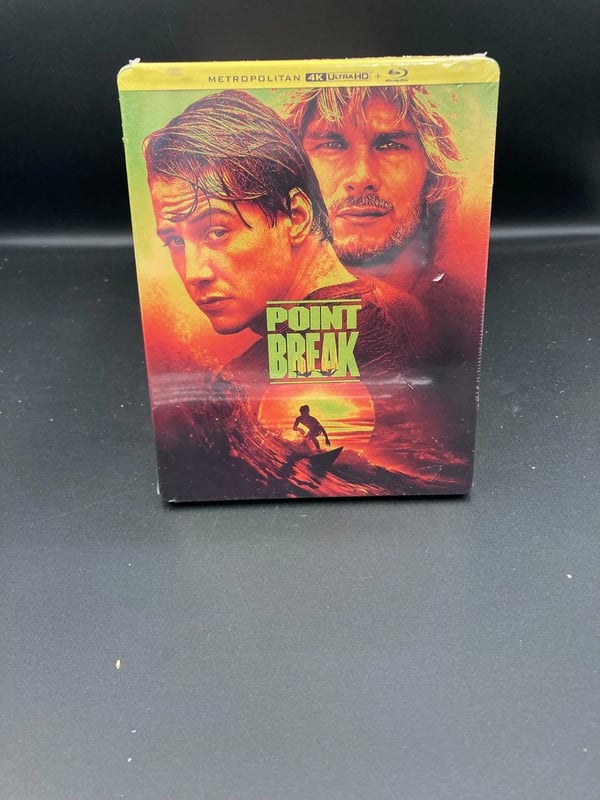 Point Break Steelbook (4K UHD + Bluray EU Import READ DESCRIPTION Brand New