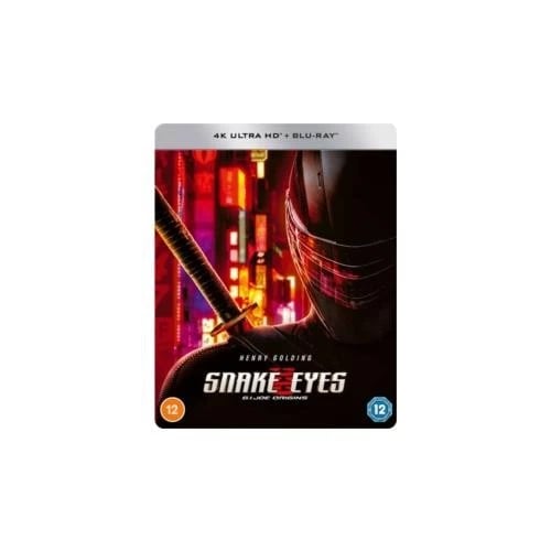 GI Joe Snake Eyes Limited Edition Steelbook 4K UHD Blu Ray Region free Brand New