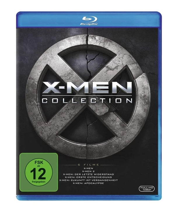 XMen 16 Boxset (Bluray) Hugh Jackman Patrick Stewart Bryan Singer Brand New