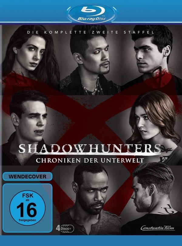 SHADOWHUNTERS COMPLETE SEASON 2 Blu Ray Region B Brand New