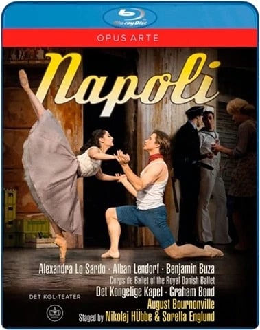 BournonvilleNapoli Royal Danish Ballet Live Con... Bluray Region B Brand New