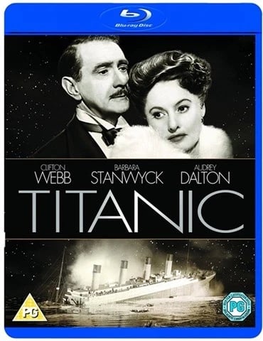 Titanic (PG) 1953 Bluray Region 2 PAL Brand New