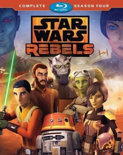 STAR WARS REBELS SEASON 4 Blu Ray Region free Brand New