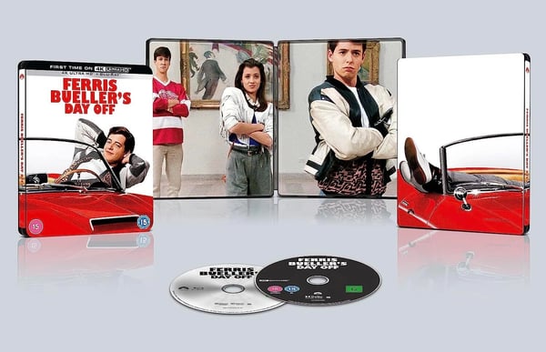 Ferris Buellers Day Off 4K UHD + Bluray Steelbook Brand New
