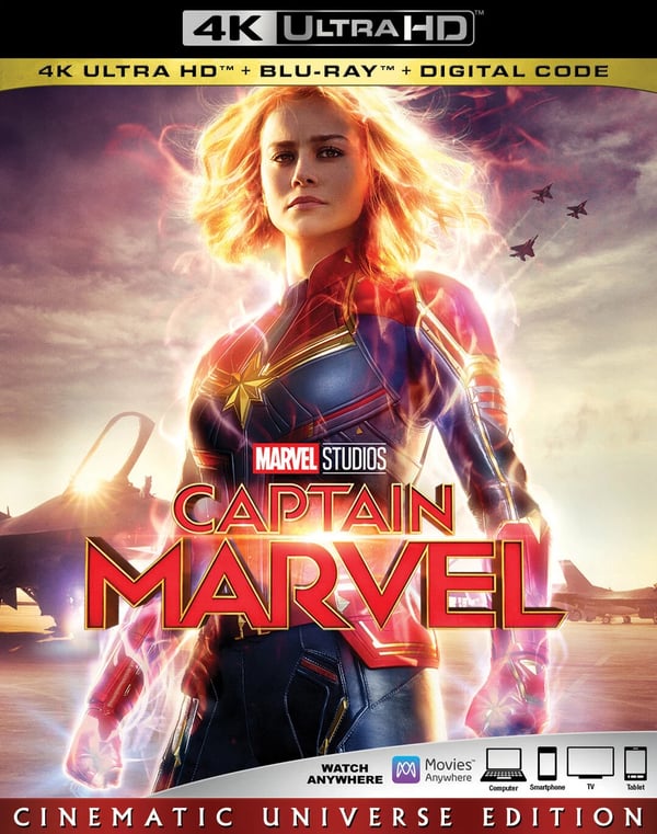 CAPTAIN MARVEL 4K WBR AC3 DOL DUB SUB 4K Brand New