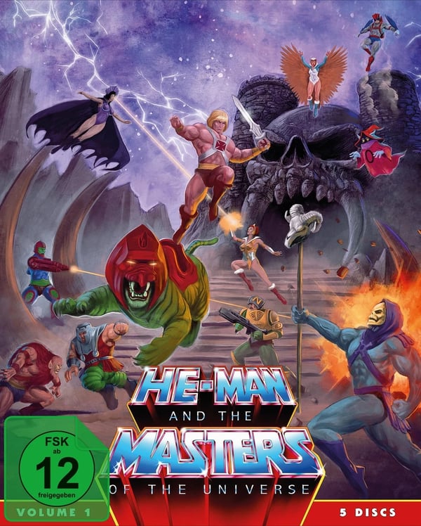 HeMan and the Masters of the Universe (1983) (Vol. 1) (Bluray) Brand New