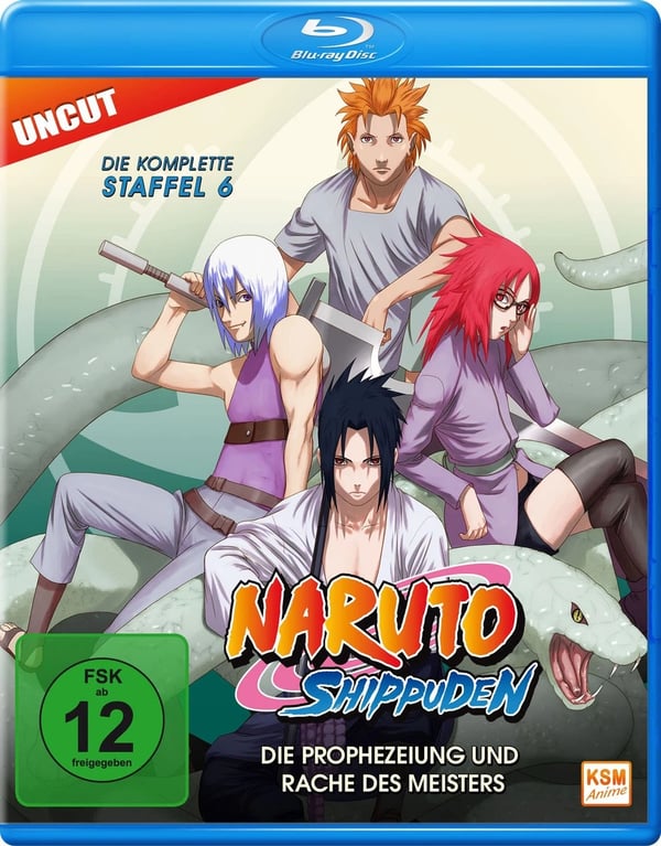 Naruto Shippuden Staffel 6 Uncut (Bluray) N a Brand New Naruto Shippuden Staffel 6 Uncut (Bluray) N a Brand New