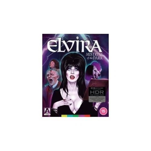 Elvira Mistress Of The Dark Limited Edition 4K UHD Blu Ray Region free Brand New