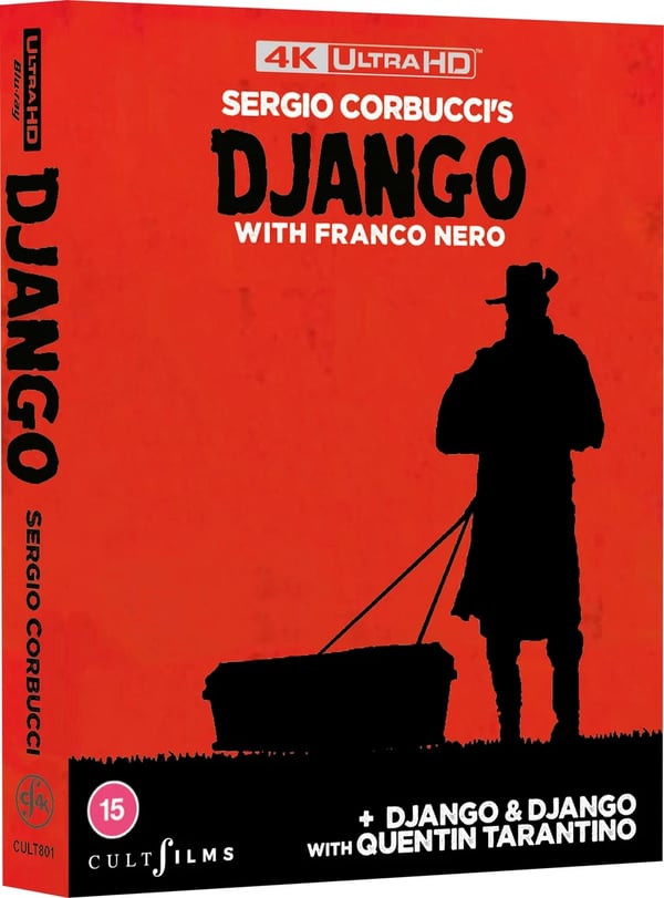 Django (4K UHD Bluray) Eduardo Fajardo Loredana Nusciak José Bódalo Franco Nero Brand New