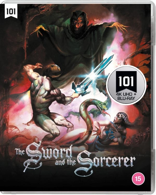The Sword and the Sorcerer (4K UHD Bluray) Nina van Pallandt Richard Moll Brand New