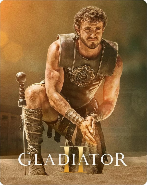 Gladiator II SteelBook #1 (UHD) [Bluray] Brand New