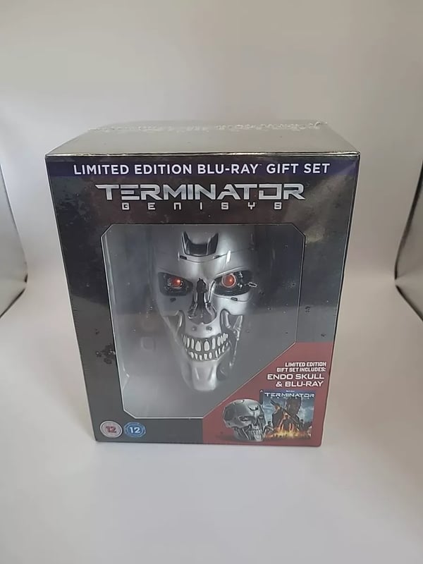 Terminator Genisys Blu Ray Limited Edition Gift Set Brand New Terminator Genisys Blu Ray Limited Edition Gift Set Brand New