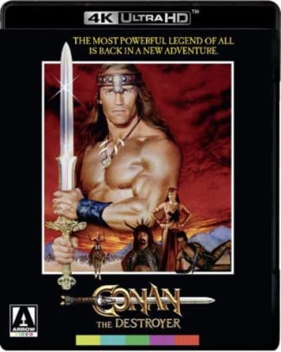 CONAN THE DESTROYER 4K UHD (Blu Ray) Region free Brand New