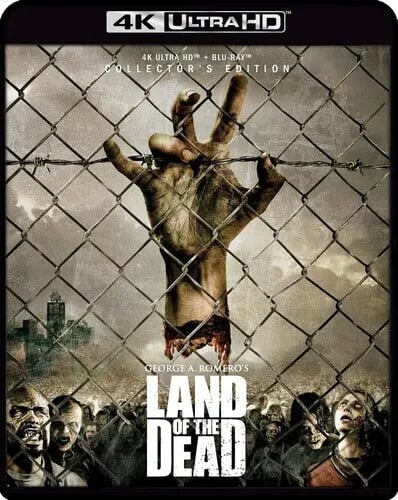 Land Of The Dead (with slipcover) ULTRA 4K HD Blu Ray Brand New