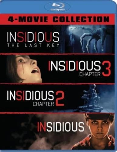 INSIDIOUS/INSIDIOUS: CHAPTER 2/INSIDIOUS Region A Blu Ray,US Import Brand New