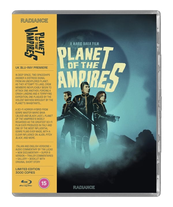 Planet of the Vampires (Bluray) Barry Sullivan Ivan Rassimov Norma Bengell Brand New