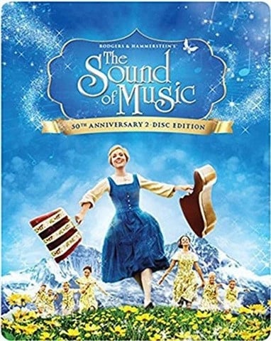 Sound Of Music 50th Anniversary Ltd Ed Steelboo... Bluray Region B Brand New