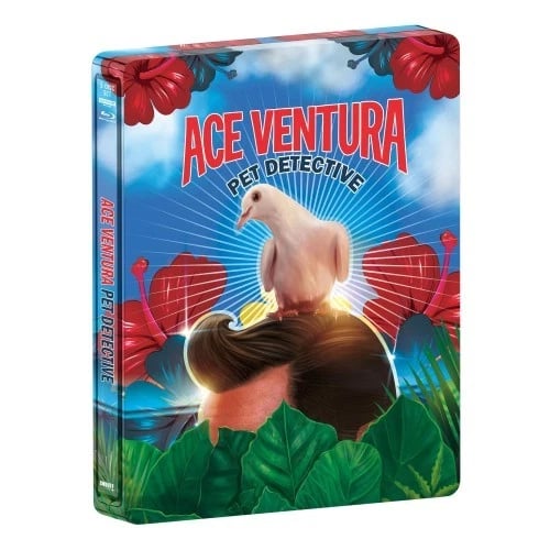 ACE VENTURA: PET DETECTIVE (1994)(STEELBOOK) 4K UHD (Blu Ray) Region free Brand New
