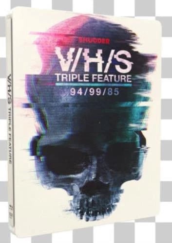 V/H/S/TRIPLE FEATURE (STEELBOOK) Region A Blu Ray,US Import Brand New