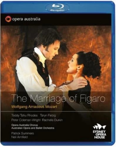 MOZART/RHODES/FIEBIG/SUMMERS: MARRIAGE OF FIGARO Region A Blu Ray,US Import Brand New