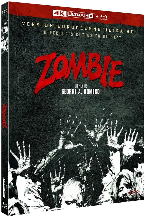 DAWN OF THE DEAD 1978 / 2 Disc Spe / Director's Cut / SLIPCOVER 4K UHD Bluray Brand New