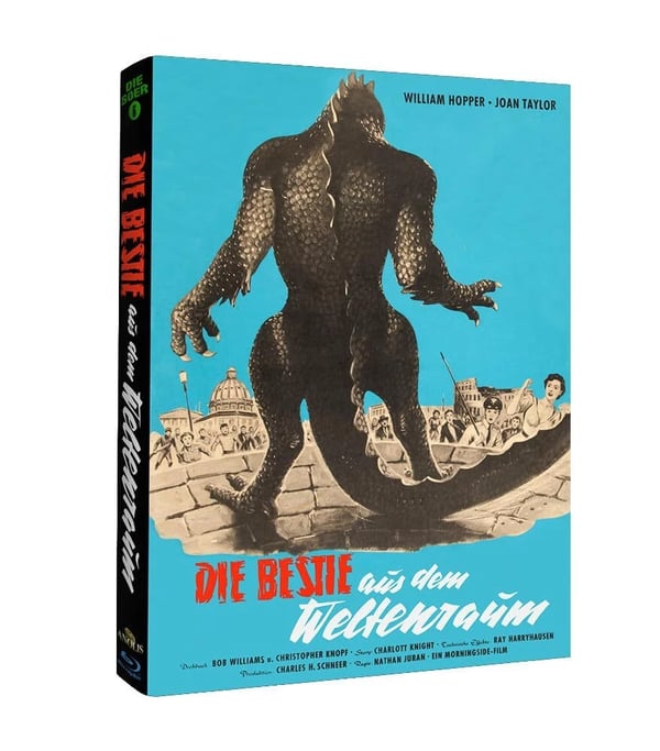 20 MILLION MILES TO EARTH 1957 / 2 Disc Mediabook / William RB Bluray Brand New