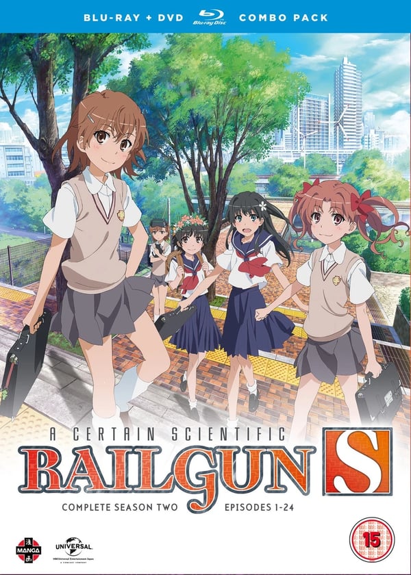 A Certain Scientific Railgun S: Complete Season 2 (Bluray) Brand New