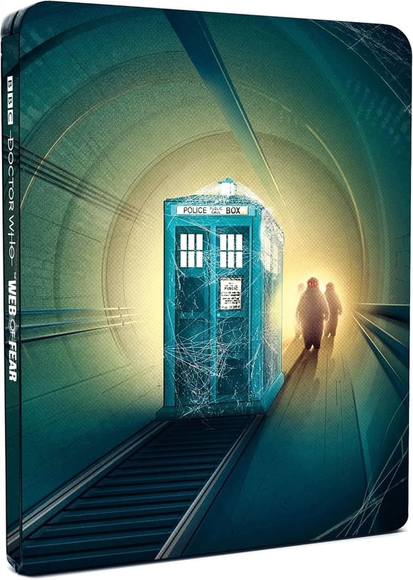 DOCTOR WHO THE WEB OF FEAR SPECIAL EDITION STEELBOOK BLURAY R2 Brand New