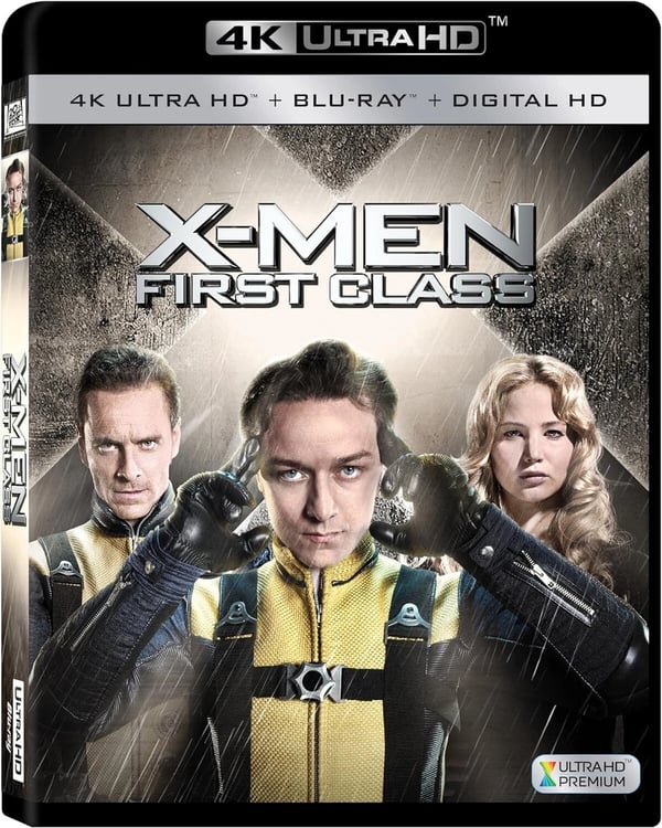 XMen First Class 4K UHD Ultra HD Movie Film Michael Fassbender Brand New XMen First Class 4K UHD Ultra HD Movie Film Michael Fassbender Brand New