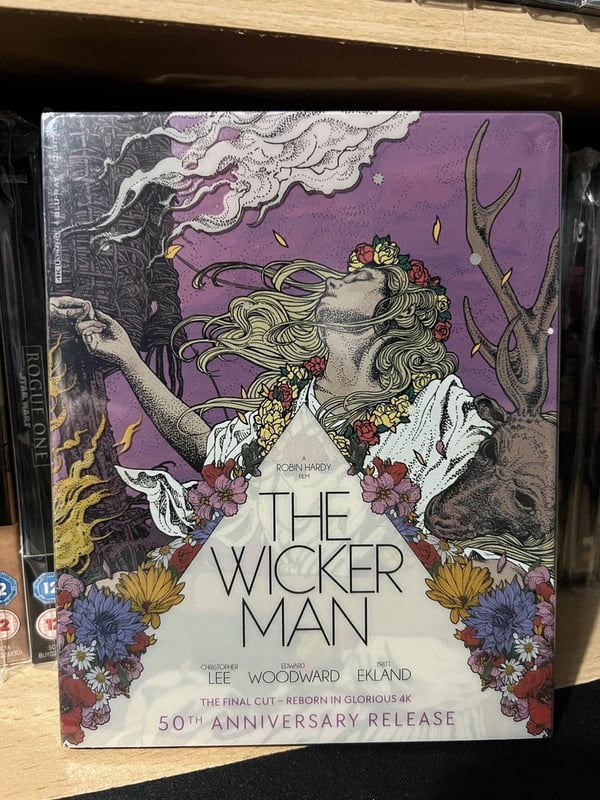 THE WICKERMAN (1973) EXCLUSIVE 4K UHD BLURAY STEELBOOK Brand New