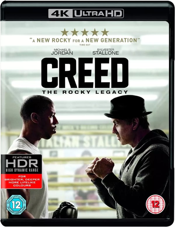 Sylvester Stallone Creed 4K UHD Ultra High Definition Movie Film Brand New