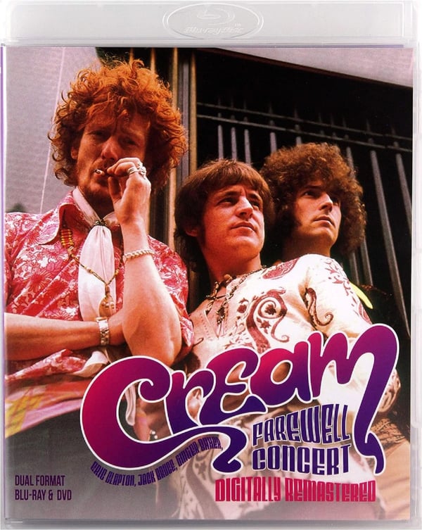 Cream Farewell Concert (Digitally Remastered) Blu Ray R2 Brand New
