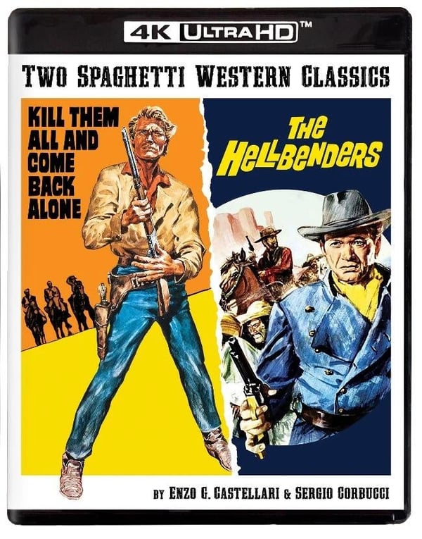 Kill Them All and Come Back Alone / The Hellbenders (4K UHD w/Slip) Brand New