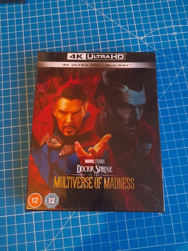 Doctor Strange in the Multiverse of Madness 4K Collectors Edition Steelbook Brand New