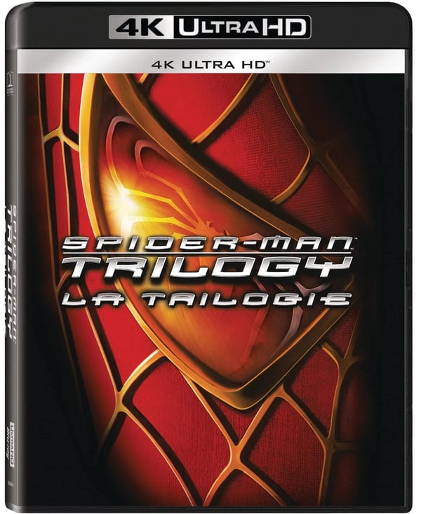 Spiderman: 3 Film Collection (SpiderMan (2002) / SpiderMan 2 (4K UHD Bluray) Brand New