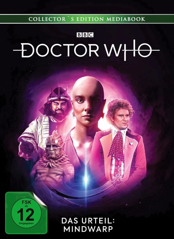Doctor Who Sechster Doktor Das Urteil: Mindwarp LTD. (Bluray) Brand New