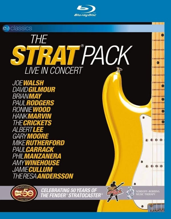 Strat Pack The Live In Concert Live Concert Bluray Region B Movie Brand New