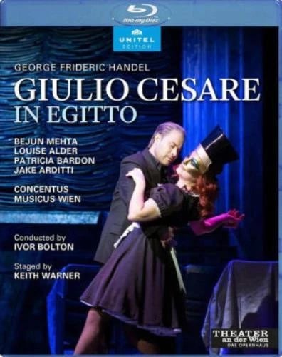 HANDEL/MEHTA/WARNER: GIULIO CESARE IN EGITTO Region A Blu Ray,US Import Brand New