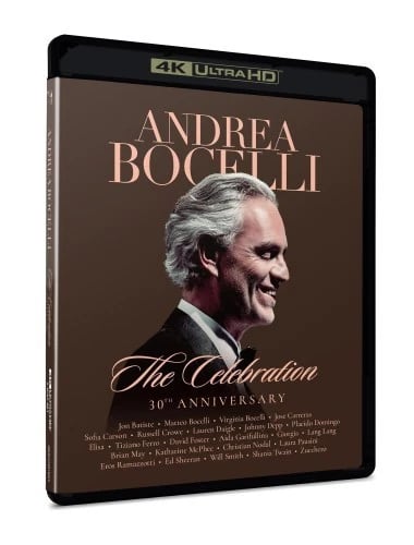 PRESALE ANDREA BOCELLI: CELEBRATION 4K UHD (Blu Ray) Region free Brand New