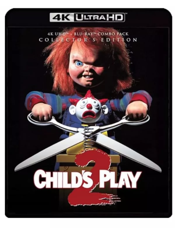 Child's Play 2 4K Ultra HD Bluray UHD Scream! Factory Brand New
