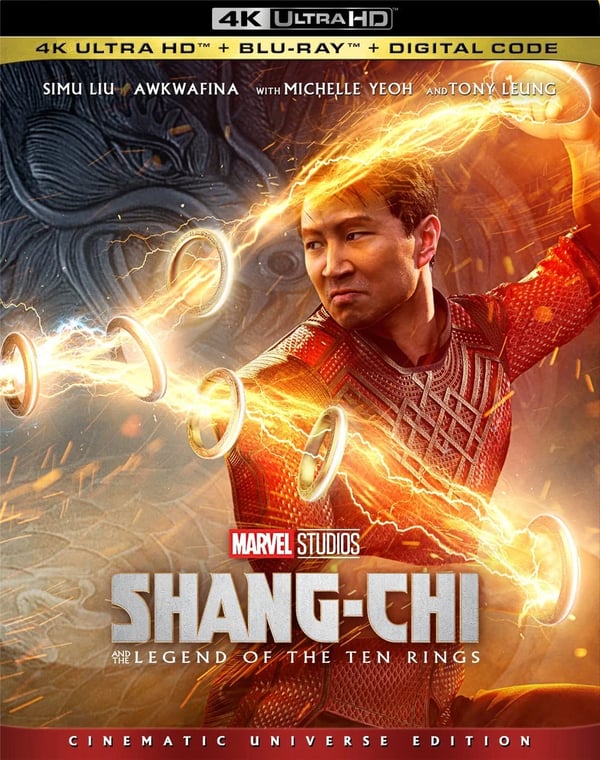 ShangChi and the Legend of the Ten Rings (Feature) (4K UHD Bluray) Simu Liu Brand New